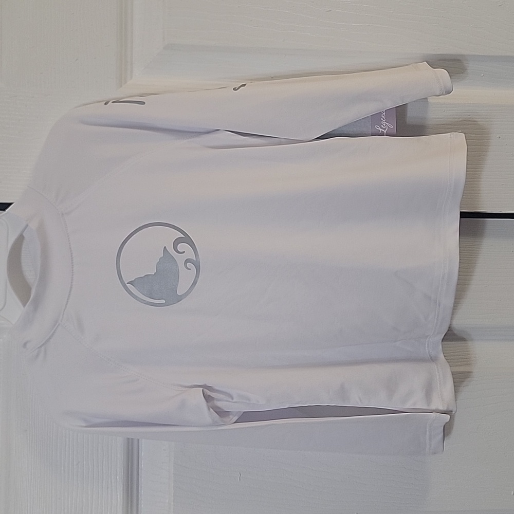Reel Legends Swim Shirt White Mermaid Size 4t NWT